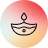 Diwali oil lamp
