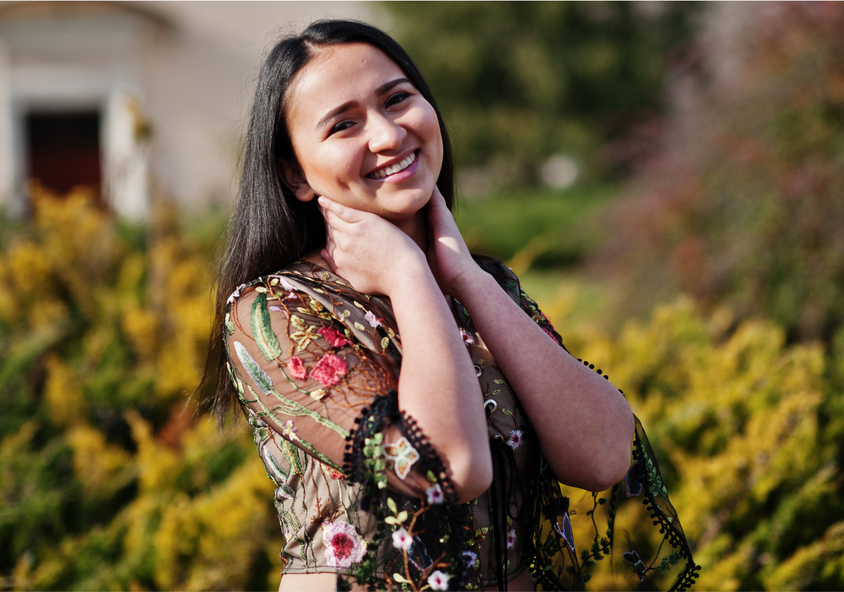 Photo of woman in Guyana